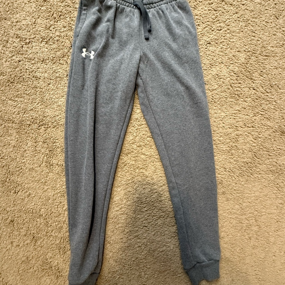 Under Armour Kids Charcoal Joggers